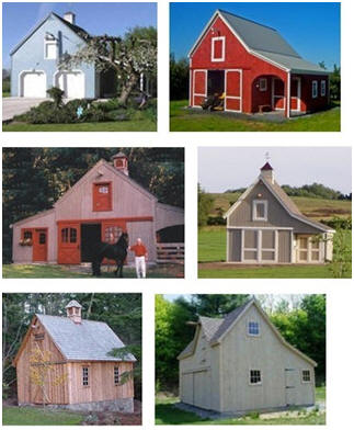 Building Plans for Pole Barns Country Garages, Sheds and Workshops